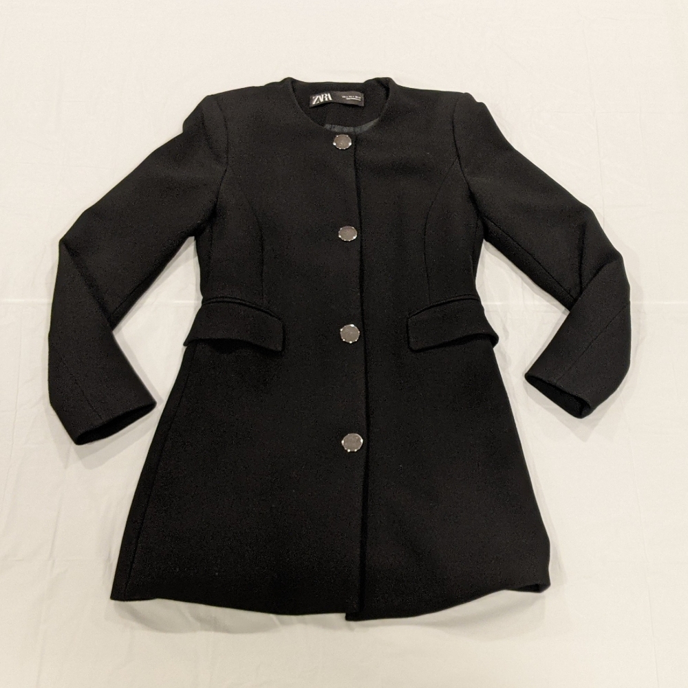 ZARA Black Women's Long Jacket